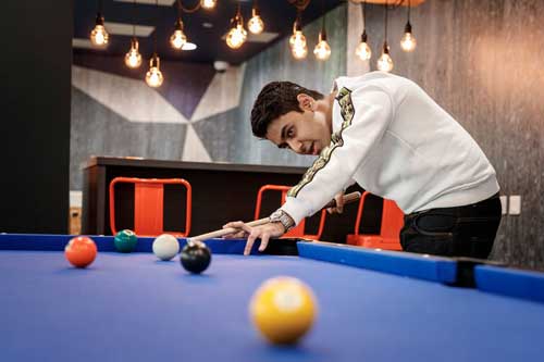 Westfield Court games room, University of Hull