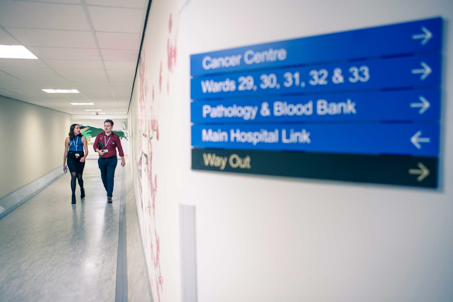 Medical students at Castle Hill Hospital, Hull