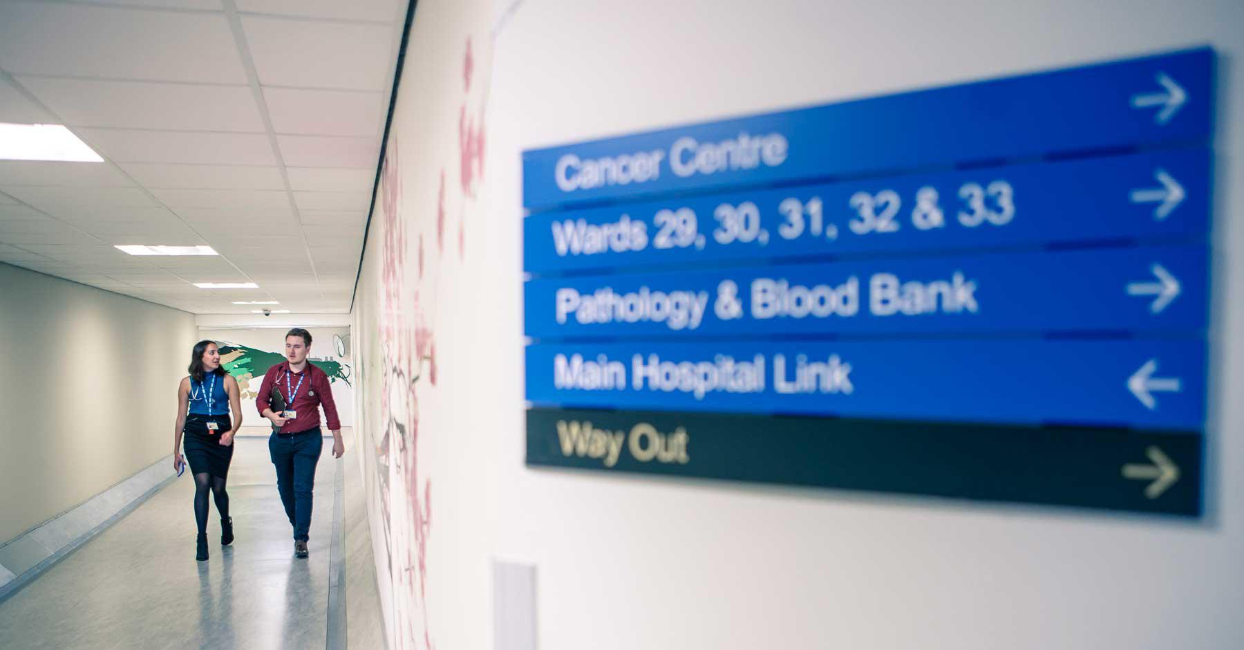 Medical students at Castle Hill Hospital, Hull