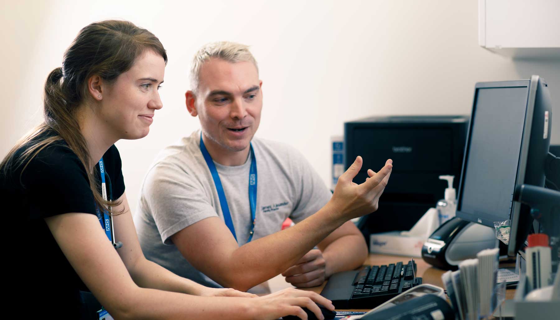 Medicine student on placement at James Alexander Family Practice