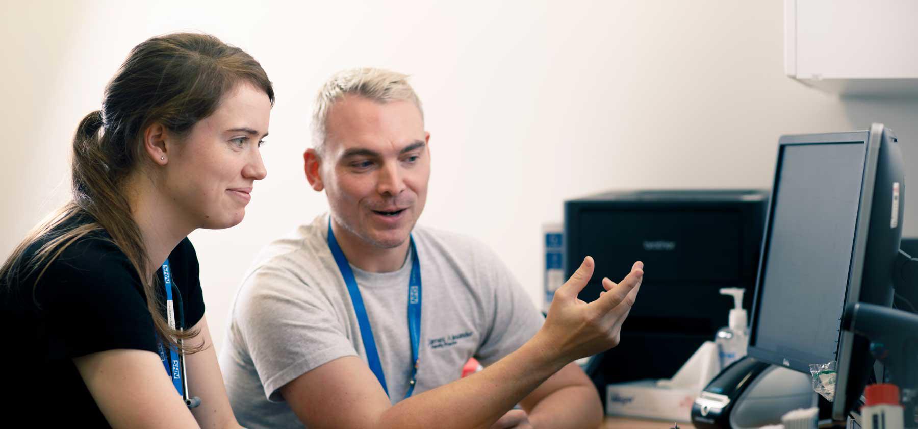 Medicine student on placement at James Alexander Family Practice