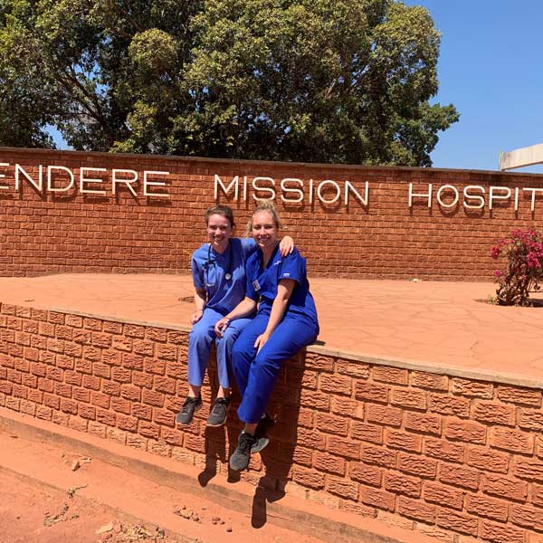 Students on their elective