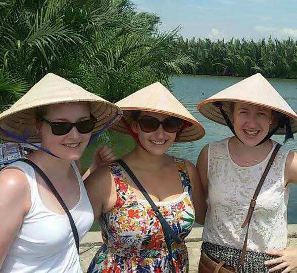 Students on their elective in Vietnam