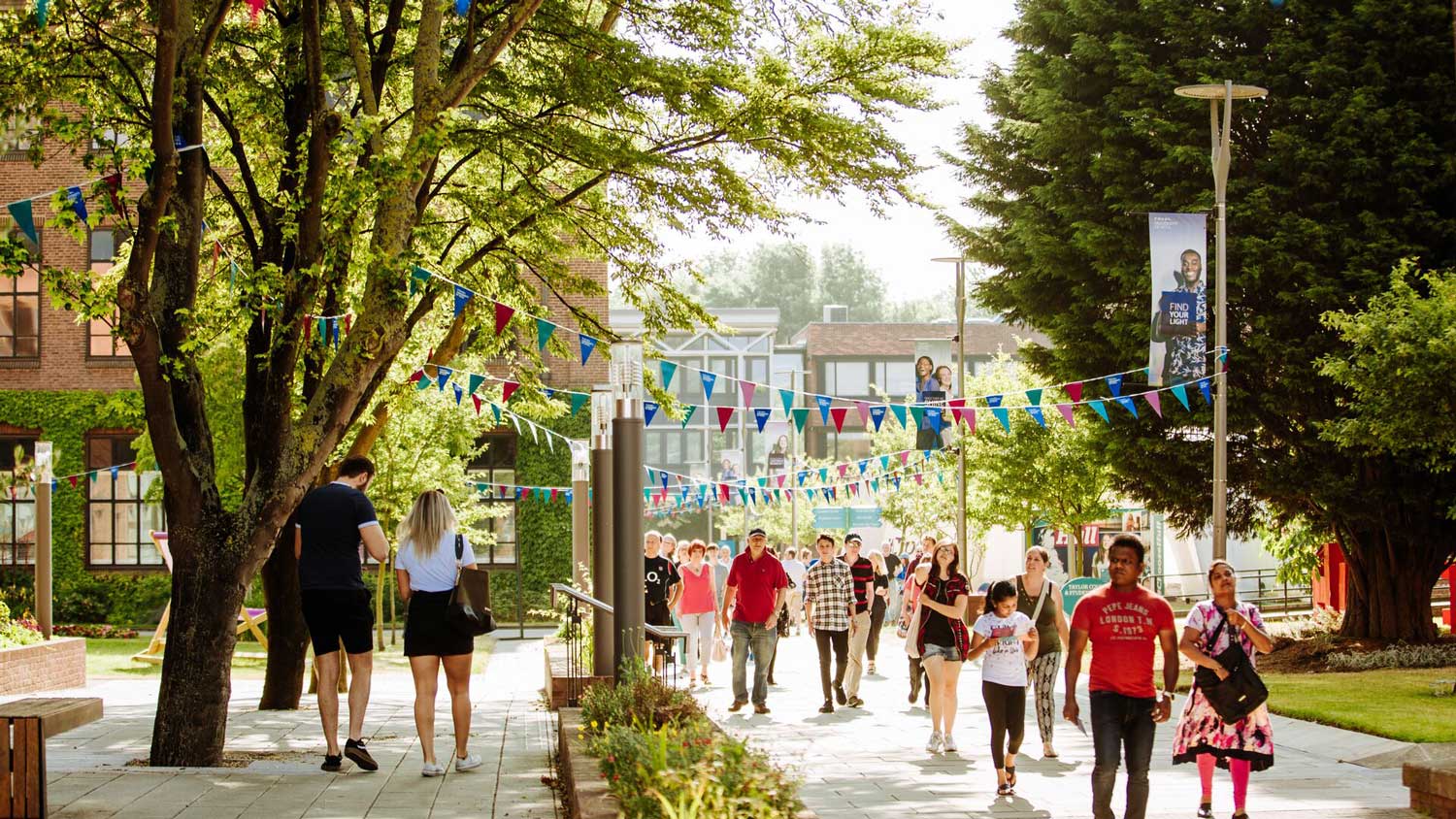University of Hull on an Open Day