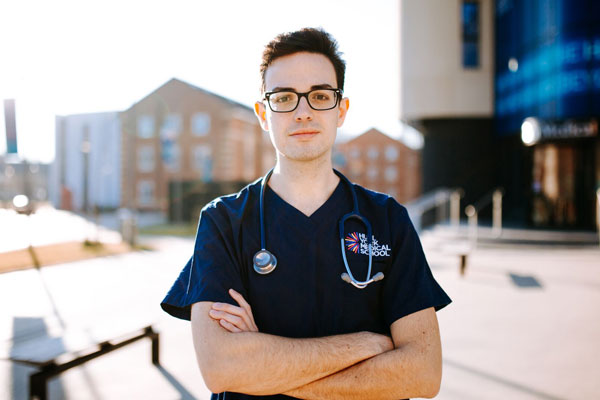 Medicine student Vassili Crispi