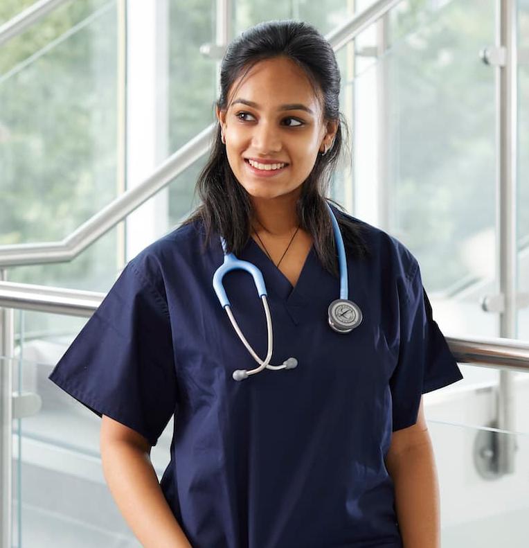 Hull York Medical School student Aditi Goyal at Castle Hill Hospital