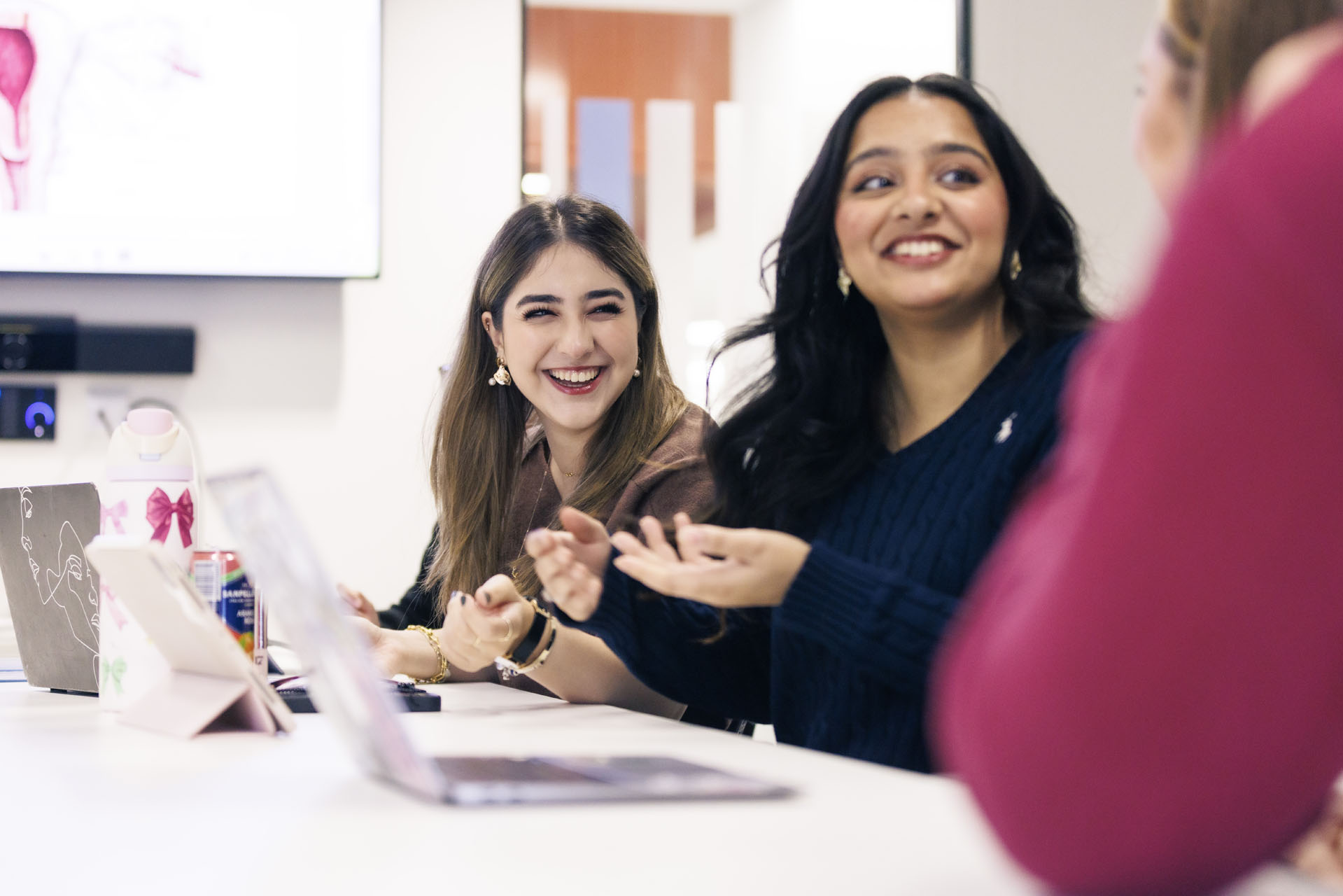 Hull York Medical School students taking part in a problem based learning session