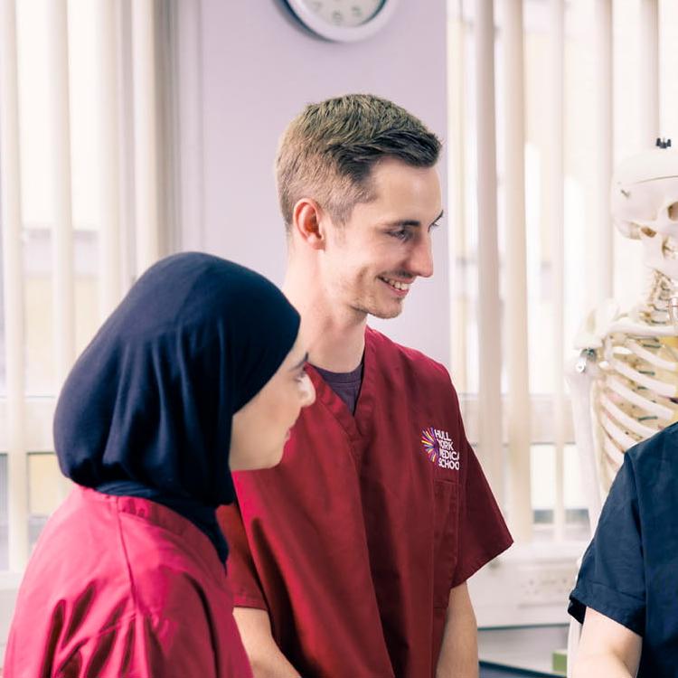 Clinical Anatomy students