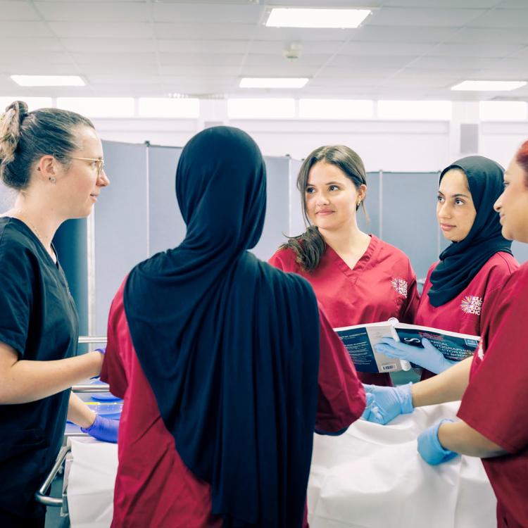 Clinical Anatomy students
