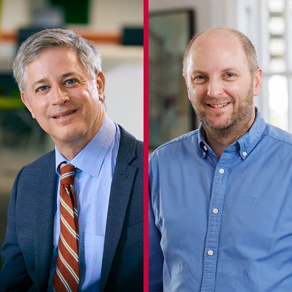 Professor Jonathan Koffman and Professor Mark Pearson