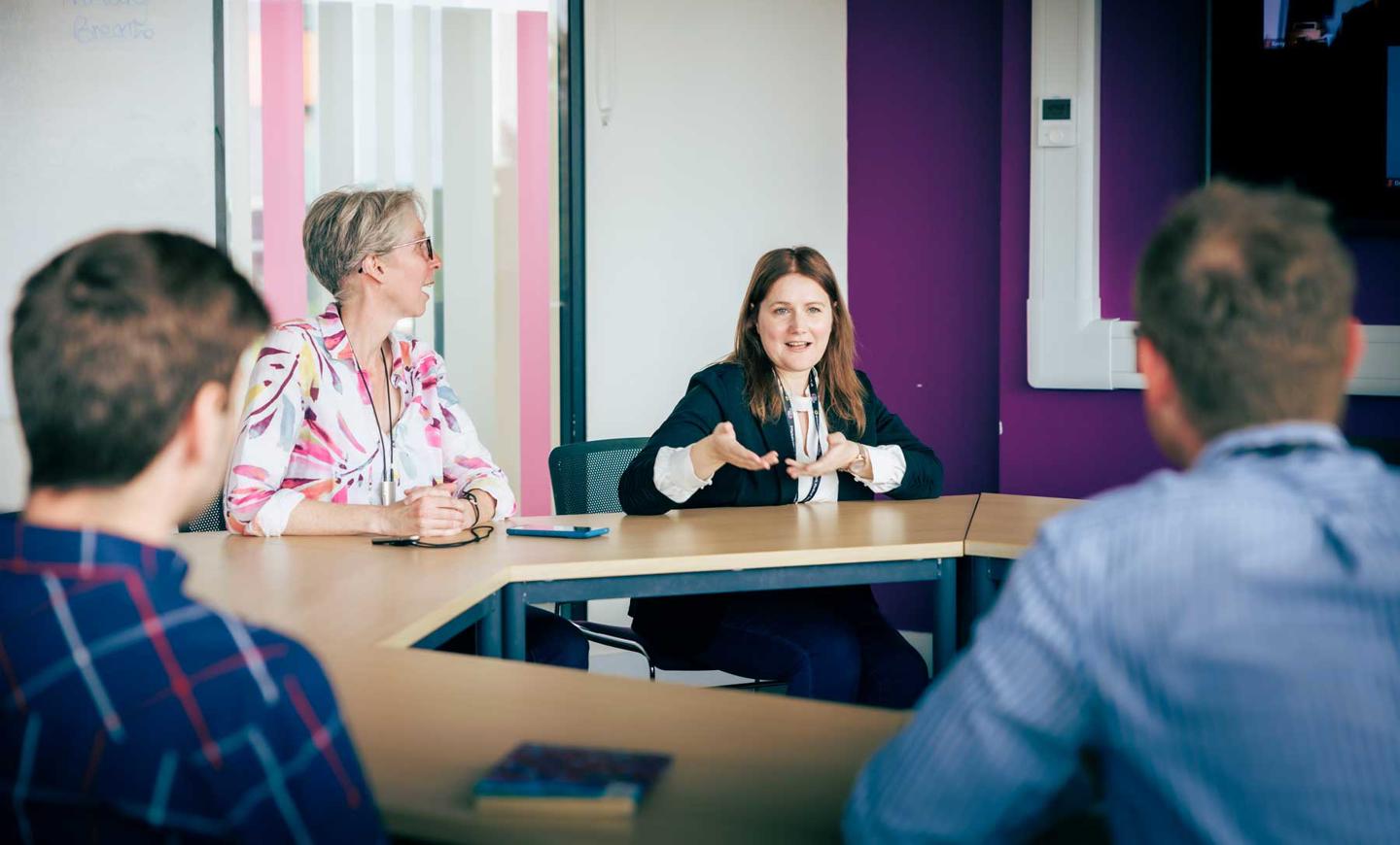 Members of the Academy of Primary Care in a meeting