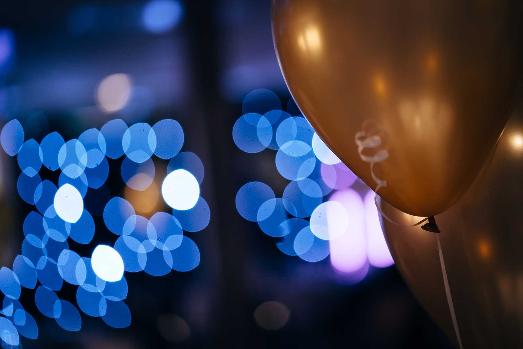 Balloons and lights
